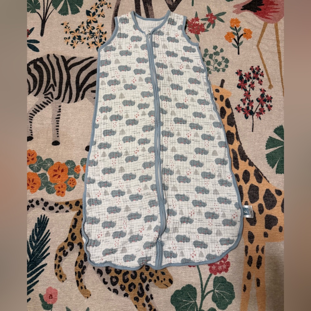 Baby sleep sack with Elephant Print